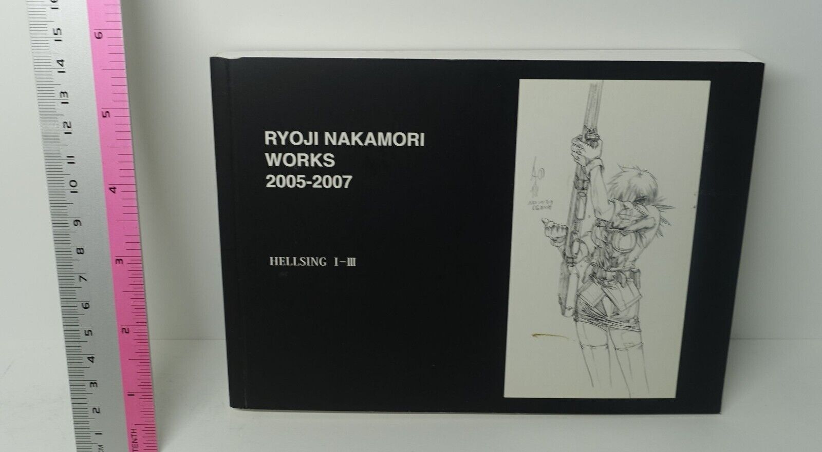 RYOJI NAKAMORI WORKS 2005-2007 HELLSING 1-3 Key Frame art collection book