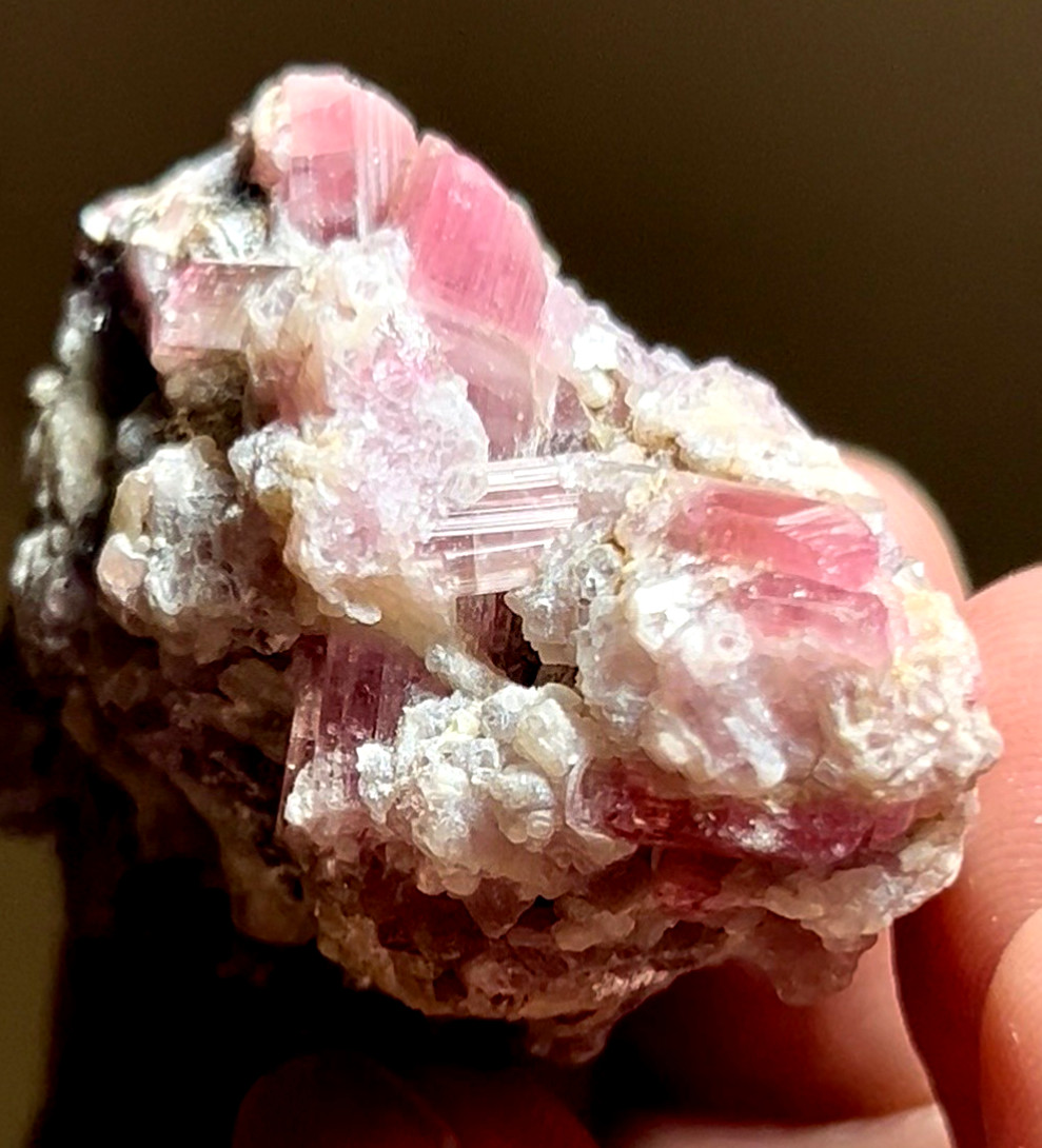 275 Carats Beautiful Pink Tourmaline Crystal Bunch Specimen from Afghanistan