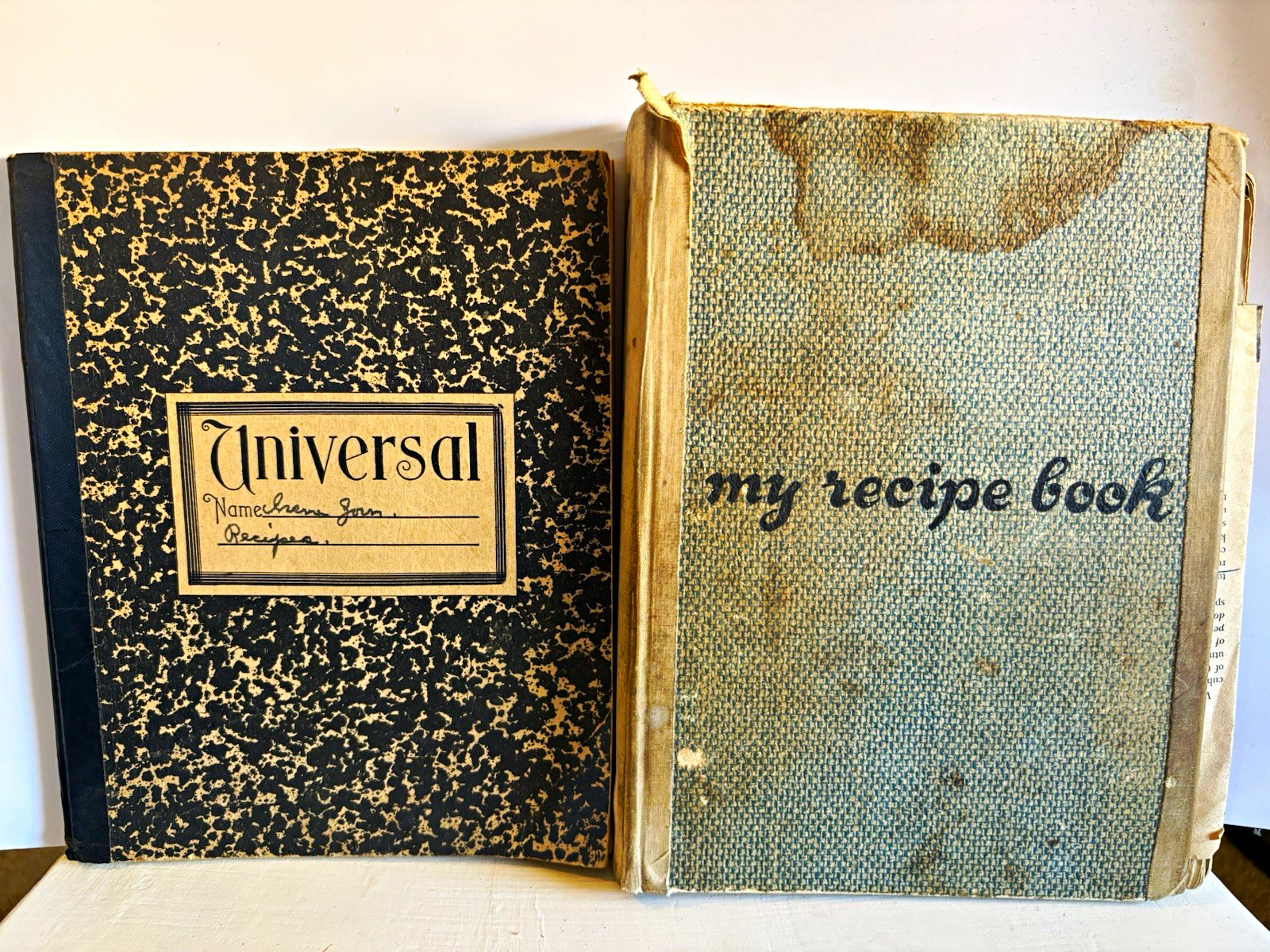 Vtg collectible personal recipe book lot family recipes my recipe book 1950s? Vtg collectible personal recipe book lot family recipes my recipe book 1950s?