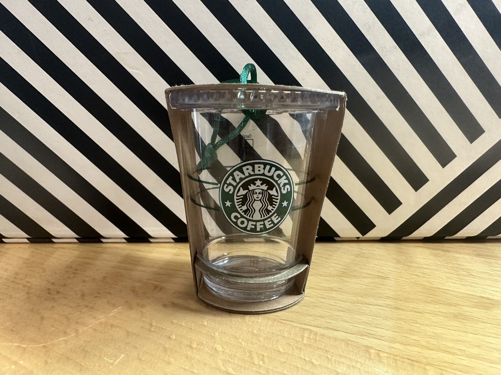 NIB 2009 Starbucks Cold Beverage Coffee Cup Christmas Tree Ornament