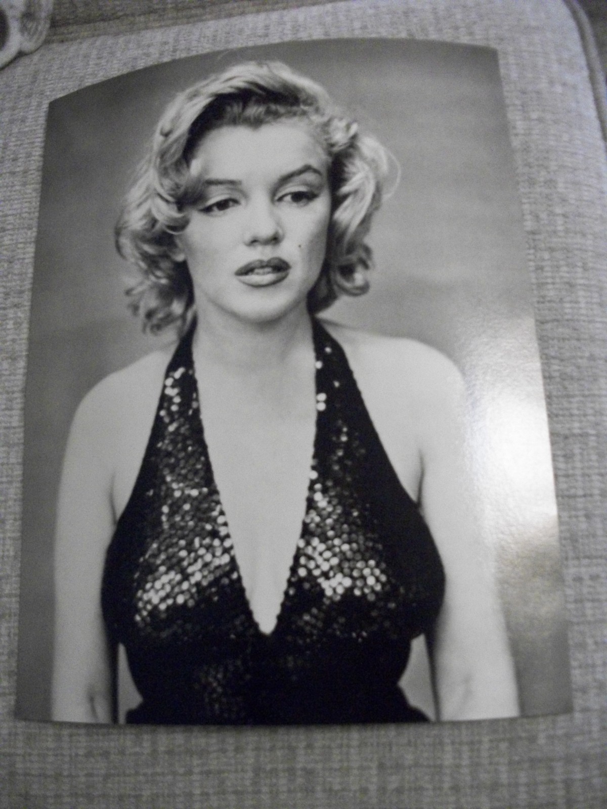 MARILYN MONROE MAY 6, 1957 BLACK DRESS SILVER GELATIN ORIGINAL