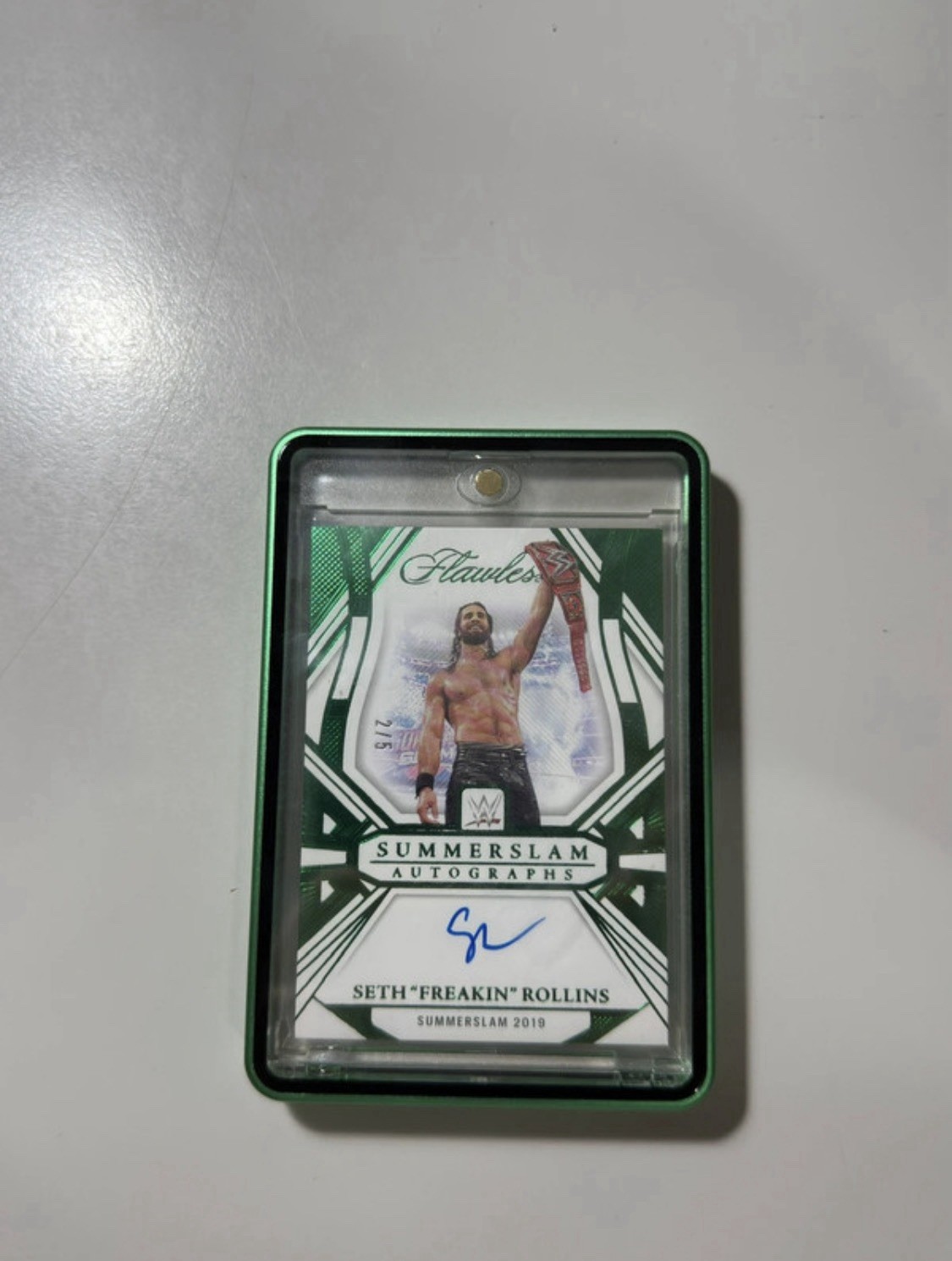 2019 Topps WWE SummerSlam Autographs Seth 