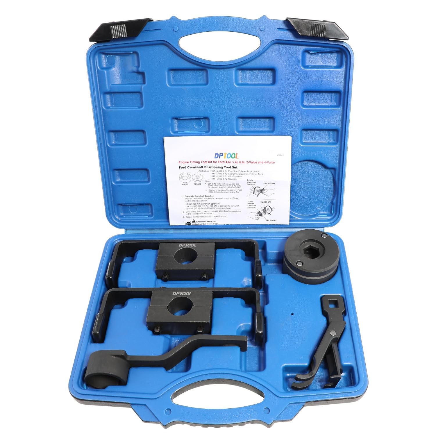 Engine Timing Tool Kit 4.6L 5.4L 6.8L 2V 4V Fits Ford Cam Crankshaft Valve