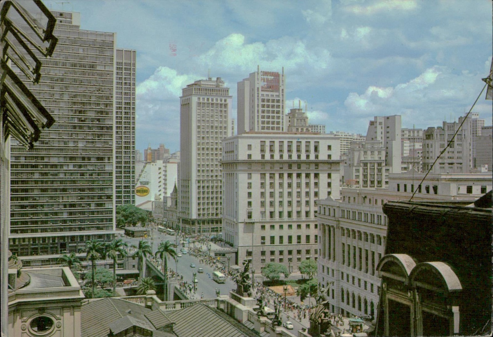 Brasilcolor Postcard Sao Paulo Viaduto do Chá (Tea Viaduct) No.35