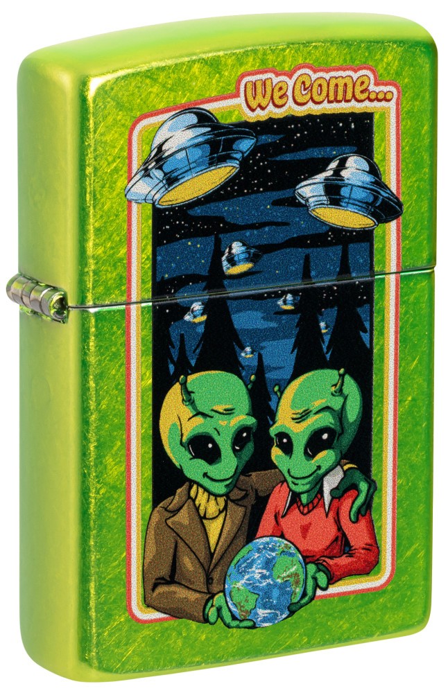 Zippo Take Me To Your Feeder Design Classic Lurid Windproof Lighter, 24513-12...