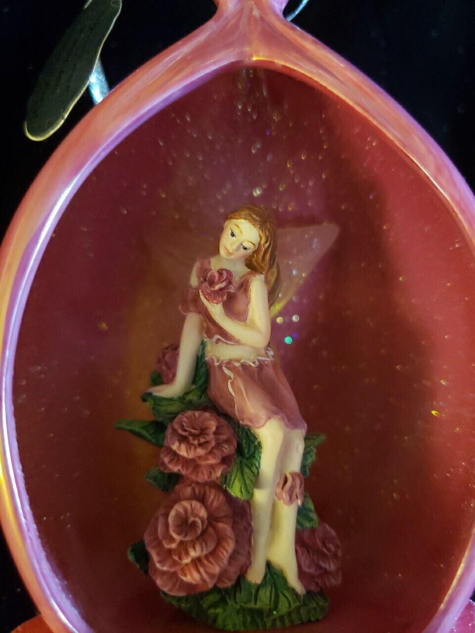 'Rosy Treasure' Fairy Secret Garden Heirloom Ornaments Bradford Edition 