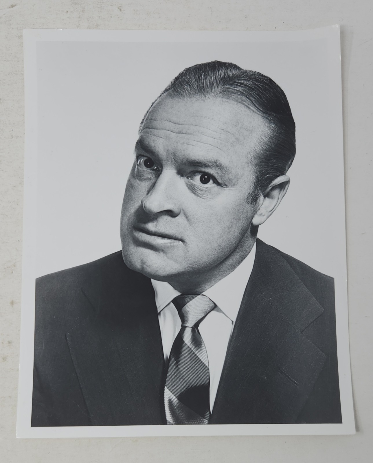 Vintage Bob Hope 7x9 Press Photo Silver Screen Archive Stamp Original Publicity