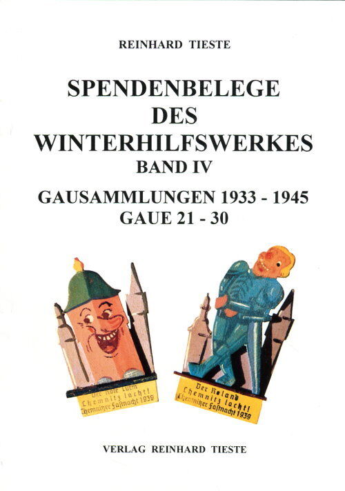 Spendenbelege des Winterhilfswerkes - Band 4 (Reinhard Tieste)