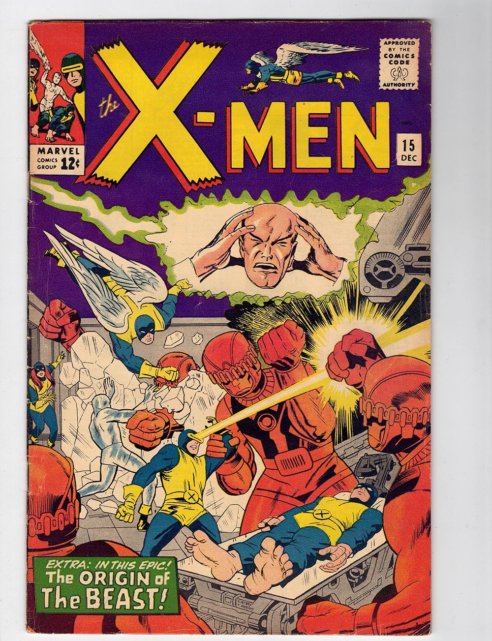 X-MEN #15 5.0 1965 OFF-WHITE PAGES