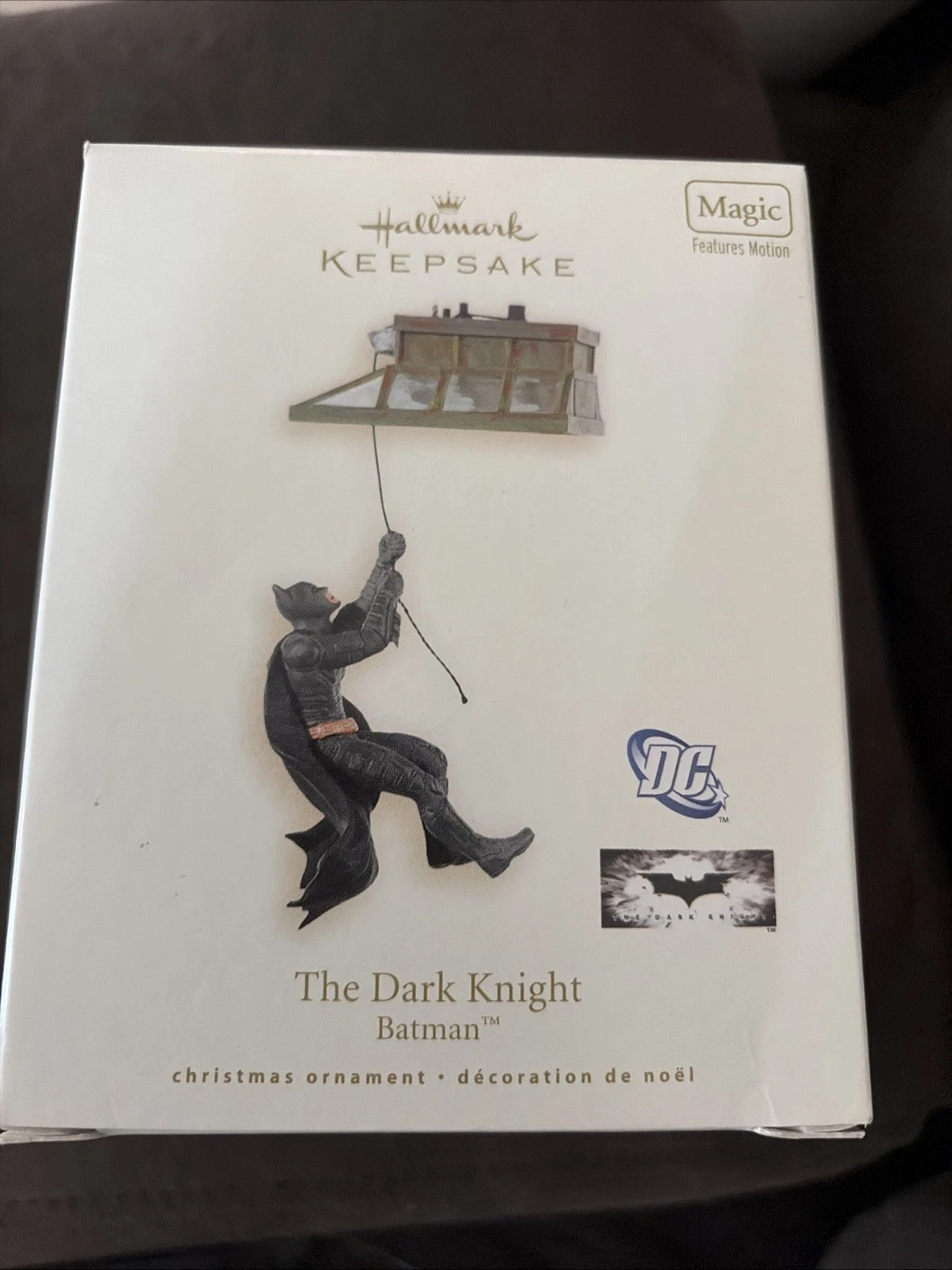 2008 Hallmark Keepsake The Dark Knight Batman Magic Motion Ornament -A-12-1-16