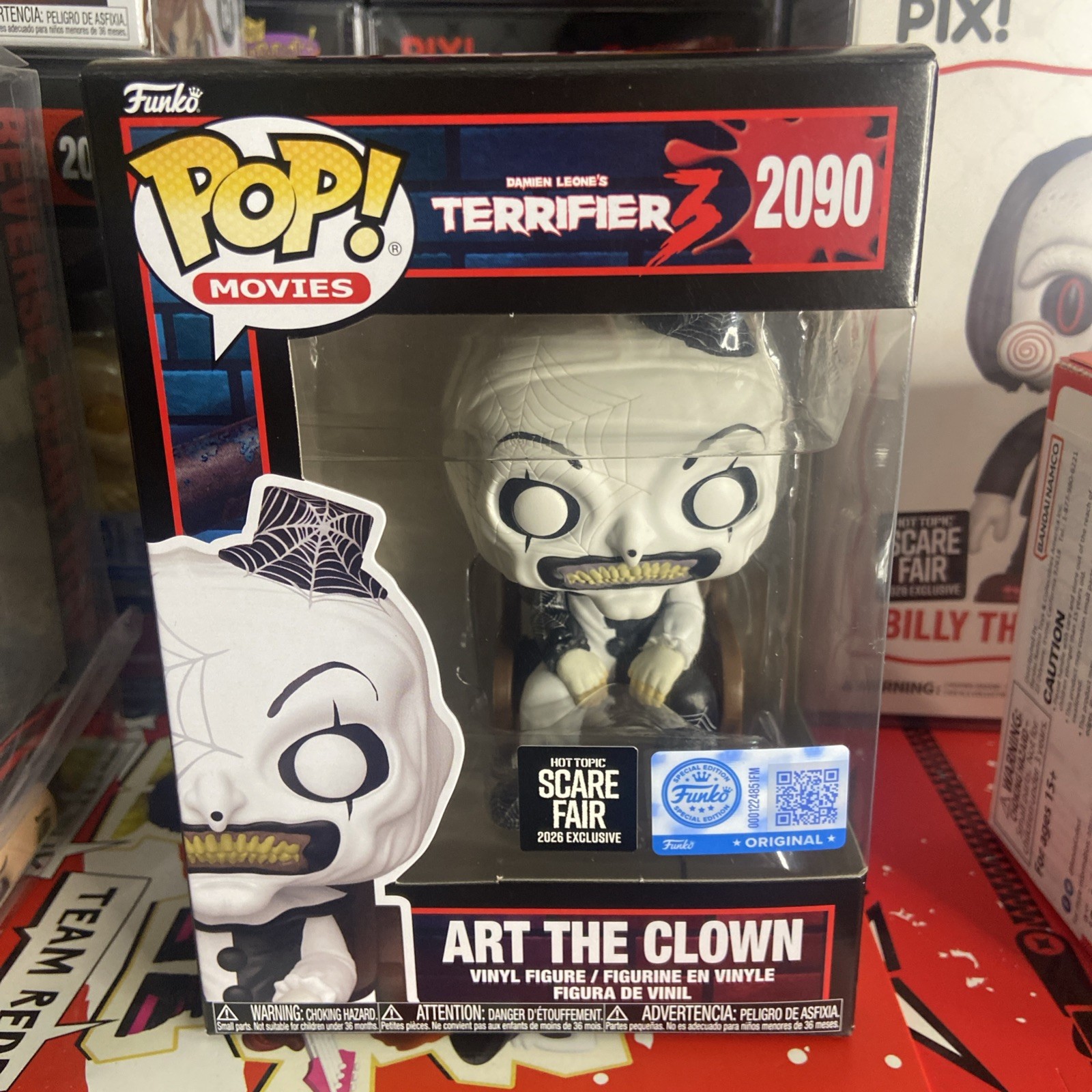 Art the Clown Funko Pop Scare Fair 2026