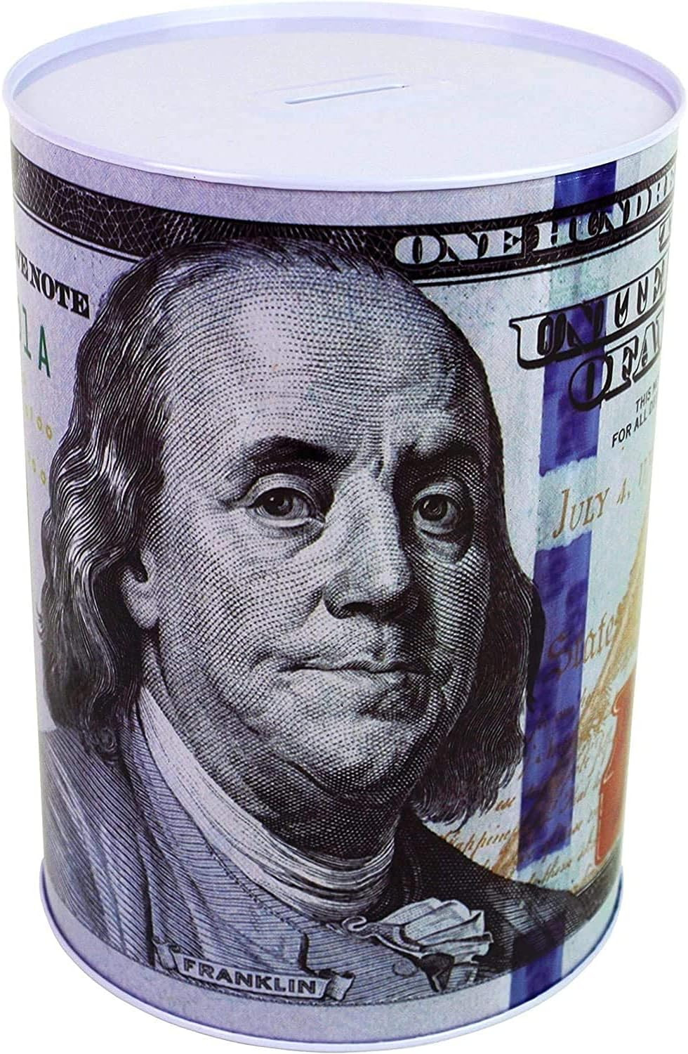 Hucha billete 100 dolares 5 7/8\