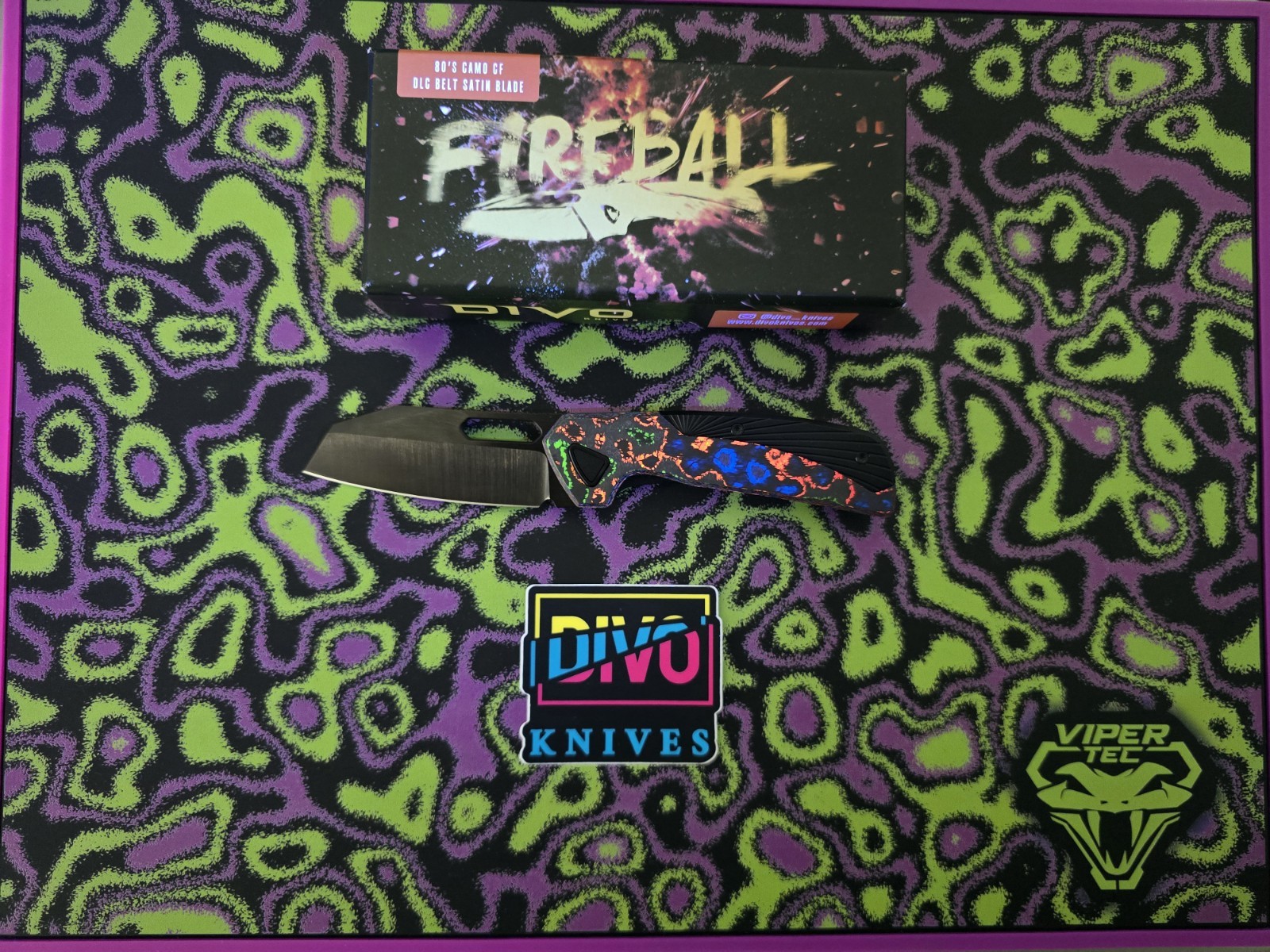 Divo Fireball 80s Knife