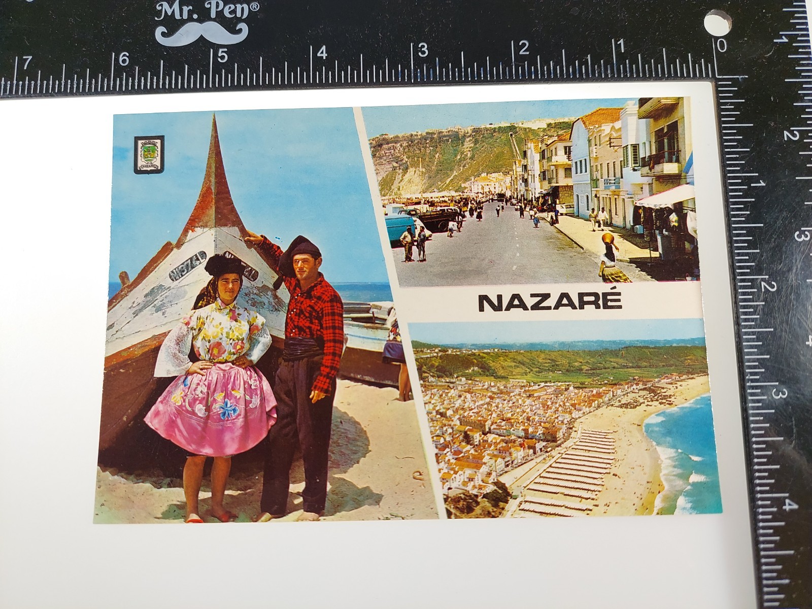 Postcard Nazare Portugal Multi-View Vintage PC📬📨