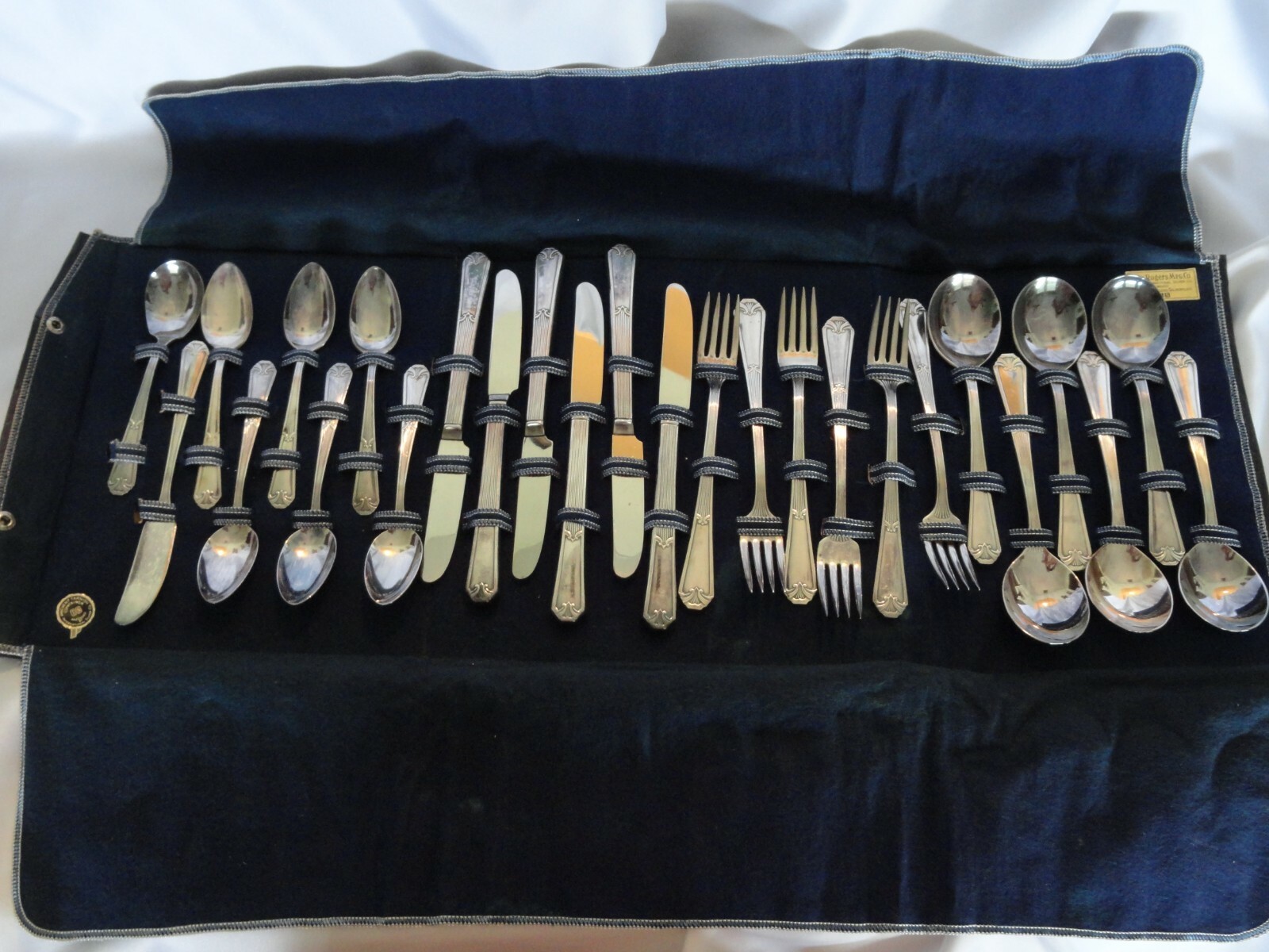 VINTAGE Silverplate 26 PC Six Place Settings WM ROGERS MFG CO IS Silverplated