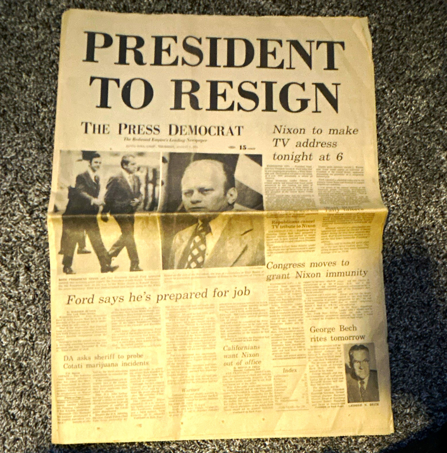 The Press Democrat Newspaper 