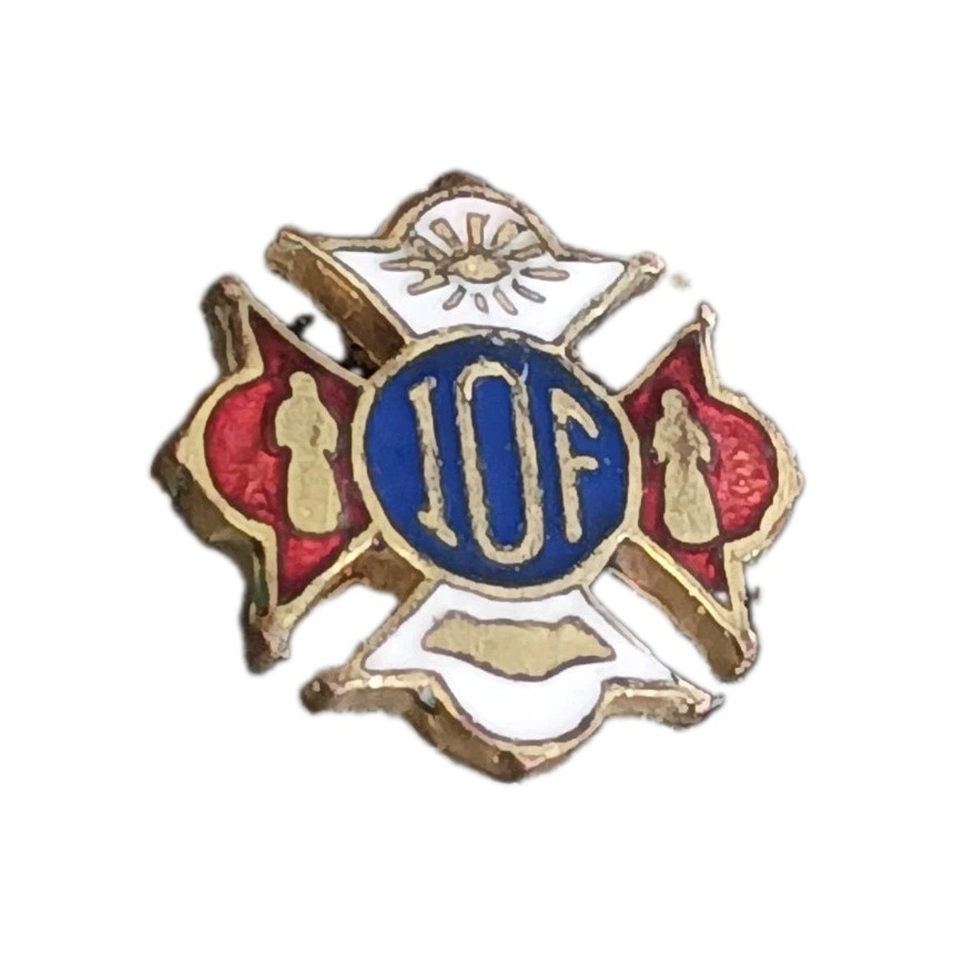 VTG 1950\'s IOF Independent Order of Foresters Hat Lapel Pin Pinback Tie Tac