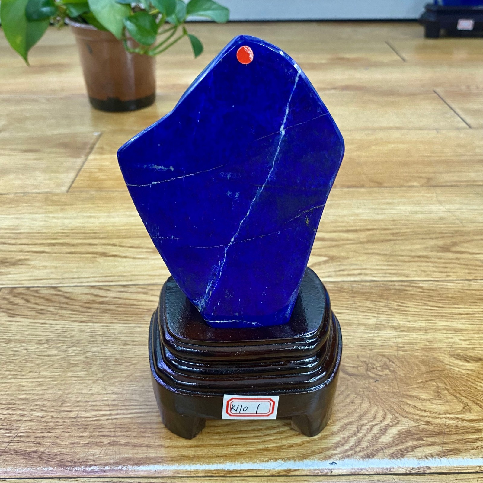 2.2LB  Lapis Lazuli Freeform Polished Rough Tumble Healing Crystal Specimen Sto