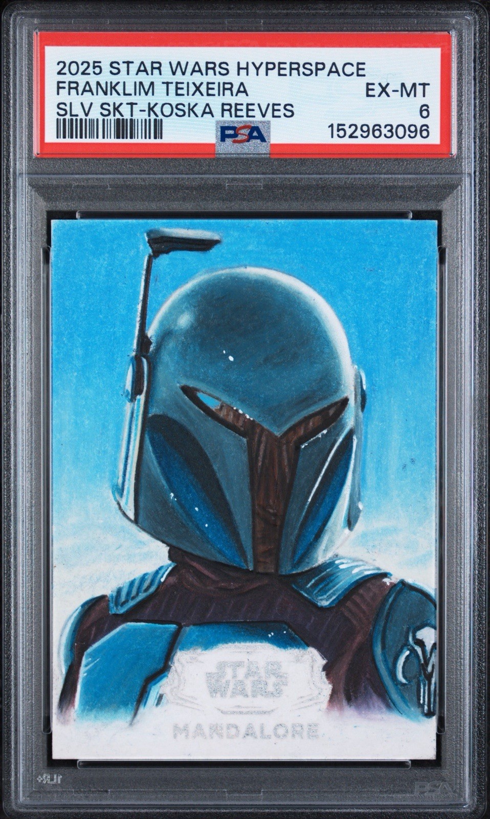 2025 Topps Star Wars Hyperspace Koska Reeves Sketch Card By Franklim Teixeira 2025 Topps Star Wars Hyperspace Koska Reeves Sketch Card By Franklim Teixeira