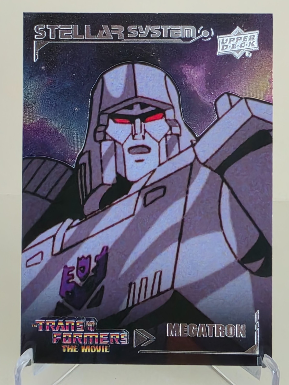 2026 UPPER DECK TRANSFORMERS 40th ANNIVERSARY MEGATRON STELLAR SYSTEM SS-6