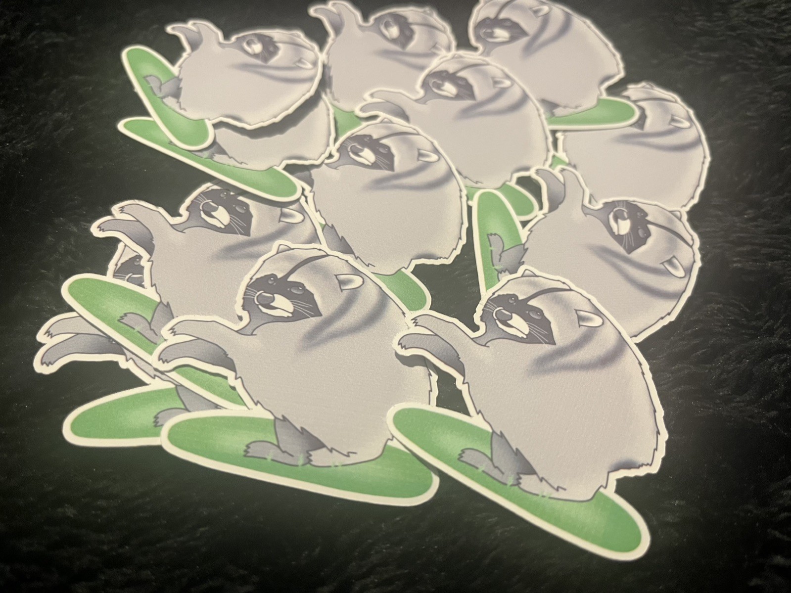 Jimothy - Vinyl Sticker Pack of 12 - (appx.2x2”) Matte Vinyl Waterproof Stickers