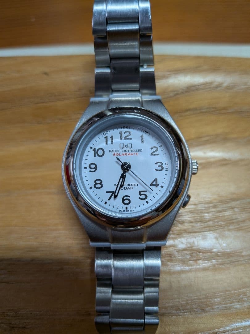 Q&Q BY CITIZEN Wristwatch Solar Atomic Quartz Unisex