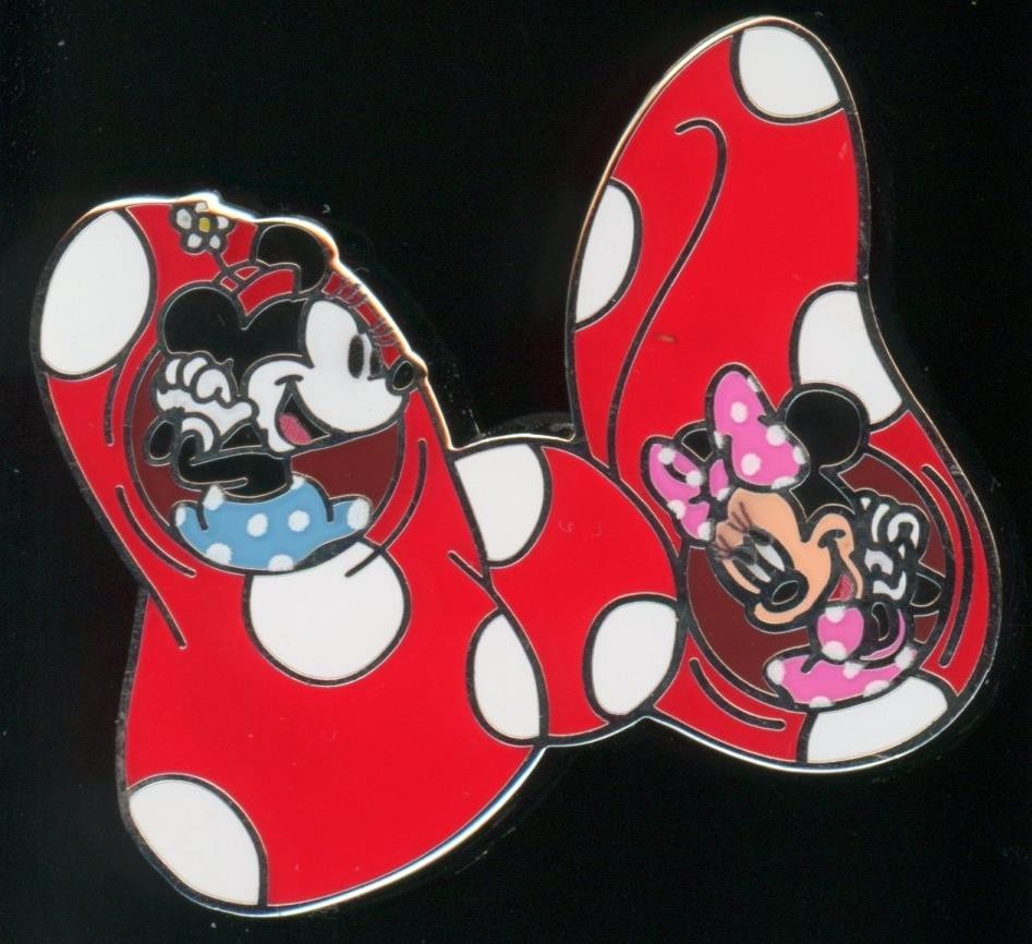 Minnie Bow Vintage and Modern Imaginative Icon Mystery Disney Pin 168818