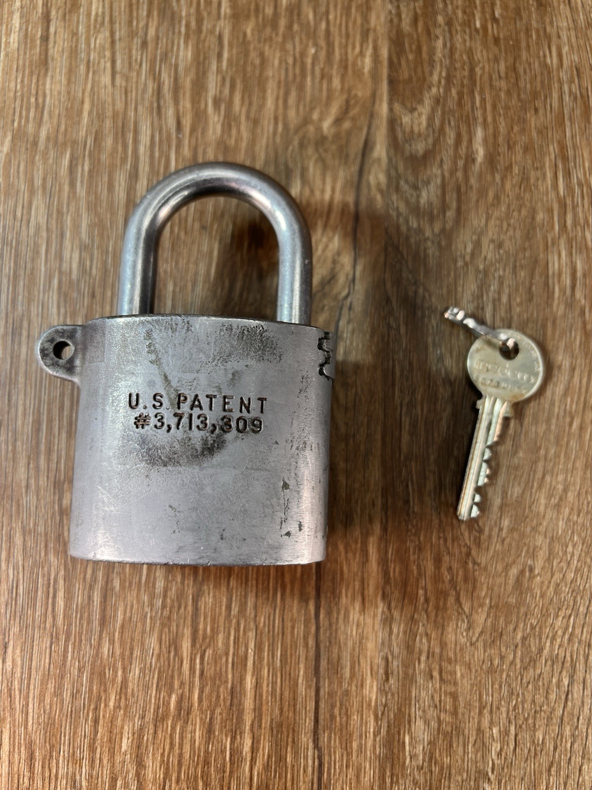 Vintage Sargent & Greenleaf 826C High Security Padlock W/ Key,US Military,1977 Vintage Sargent & Greenleaf 826C High Security Padlock W/ Key,US Military,1977
