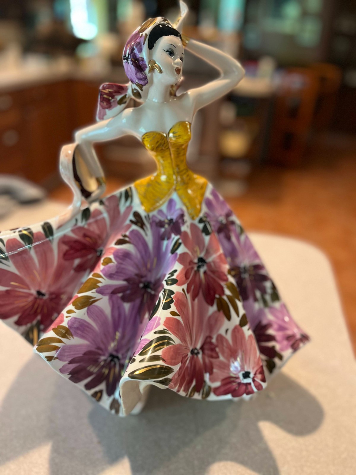Vintage Girardi Porcelain Dancer