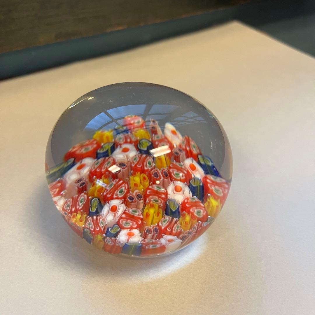 Murano glass paperweight