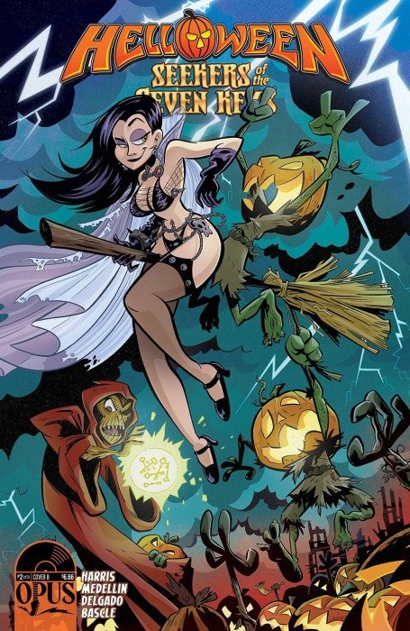 Helloween: Seekers of the Seven Keys #2B VF/NM; Opus | 1:5 Variant - w/Bag+Board