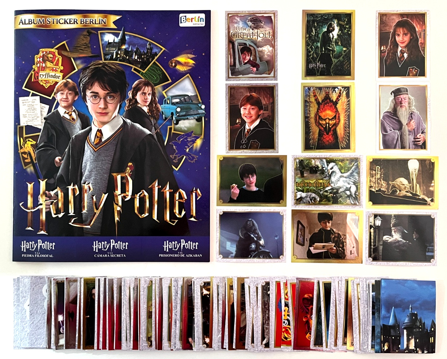 2025 ALBUM HARRY POTTER EB Full Set 194/194 Stickers PERU Edition WB Hermione