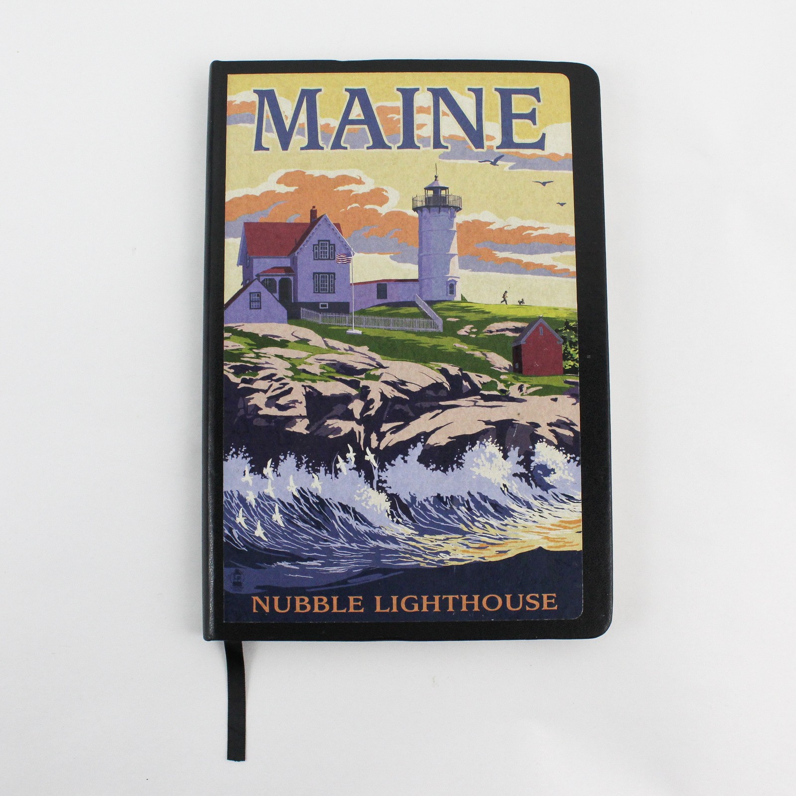 Nubble Lighthouse Maine Journal (Ruled) Souvenir - 8\