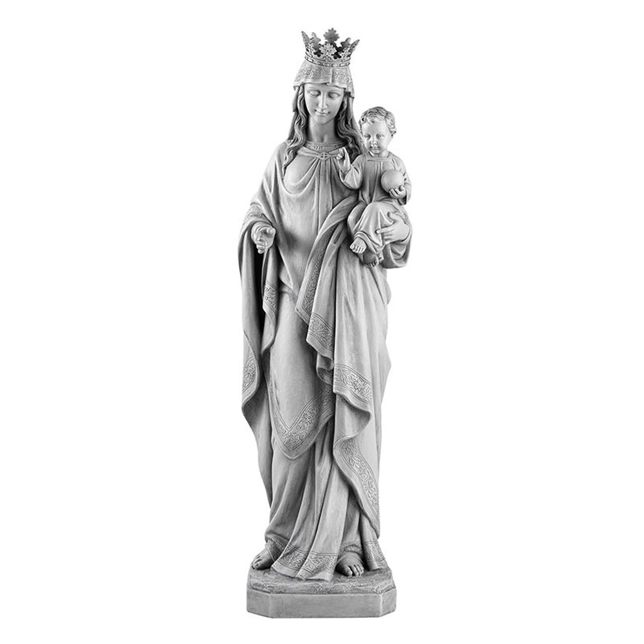 Mary Queen of Heaven Garden Statue, 24.5\