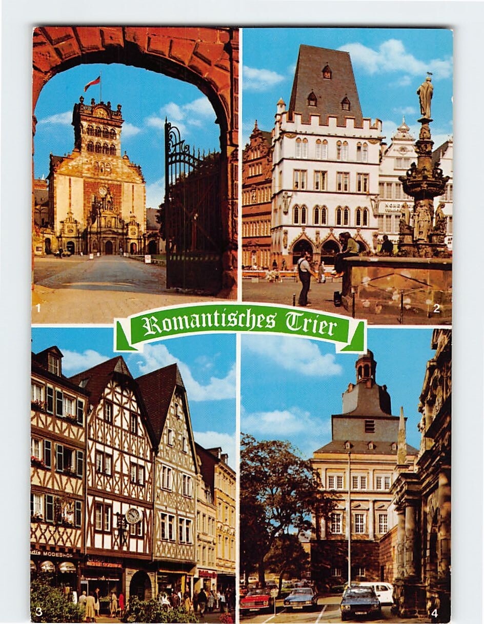 Postcard Romantisches Trier Germany