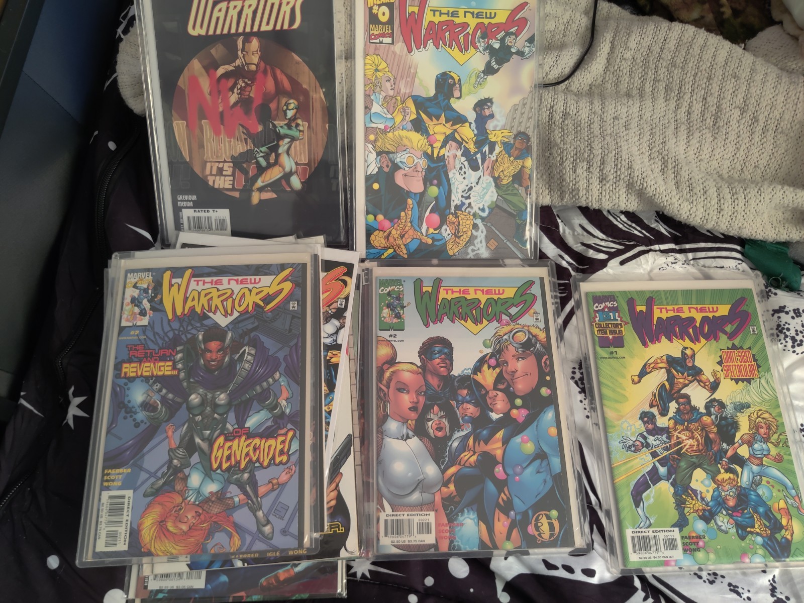 New Warriors 2nd&3rd Series  #0, 1,2,2,3,5,6,7,10 3rd) 1-6, 9-13,16,17, #2 Twoco