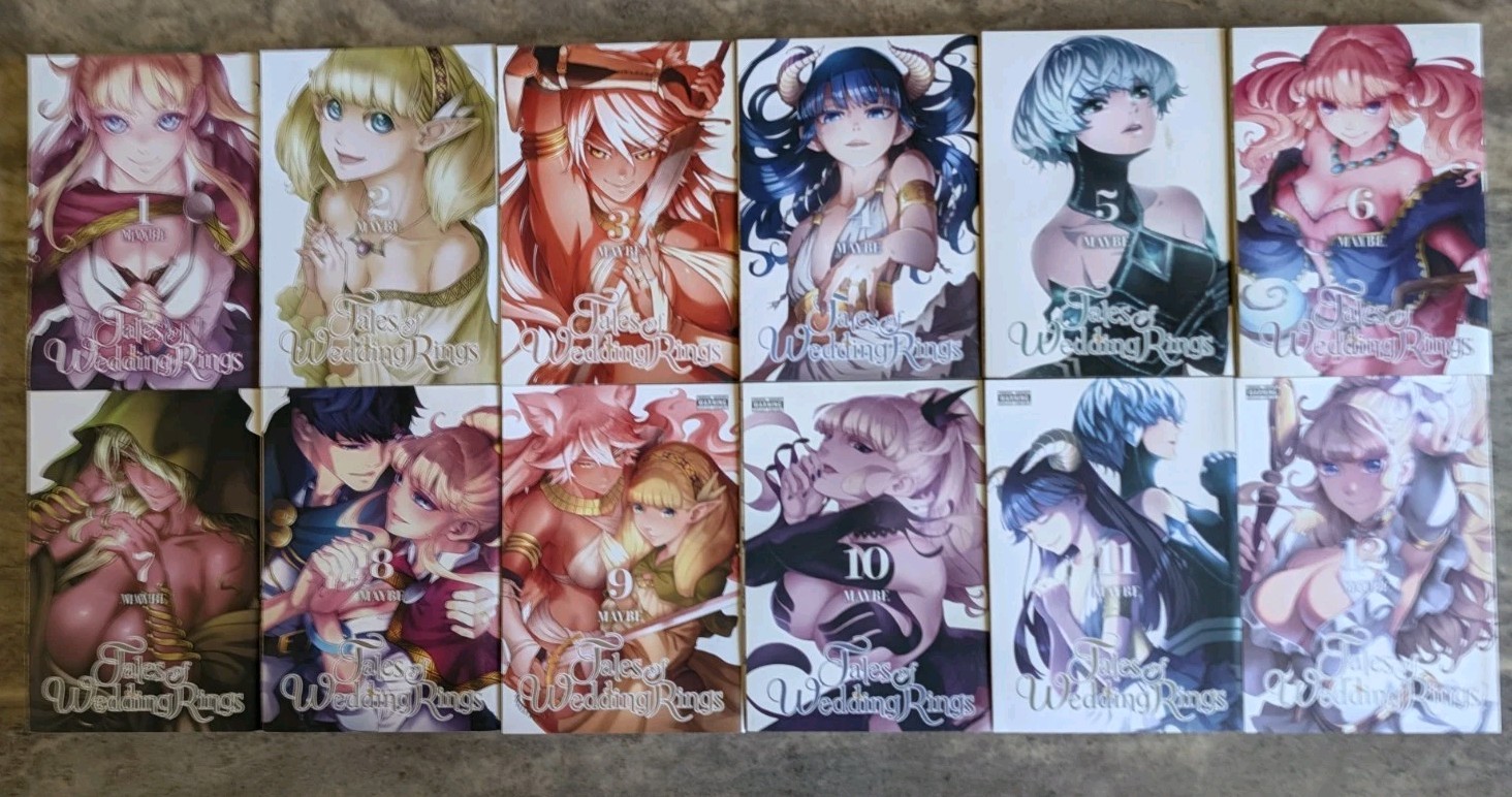Tales Of Wedding Rings Manga Vols. 1-12 MAYBE English