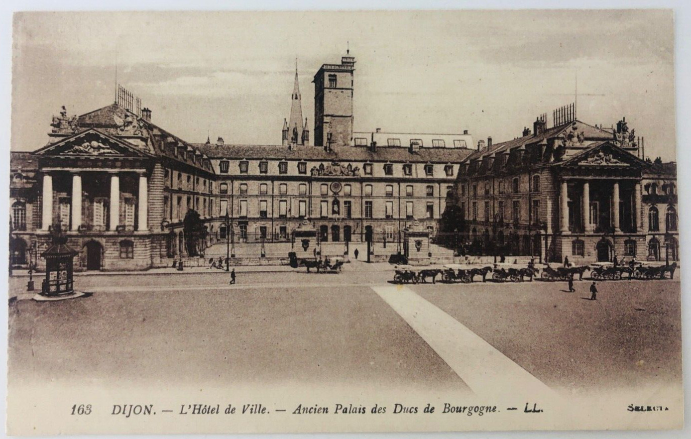 Vtg Dijon France L\'Hotel de Ville Ancien Palais des Ducs de Bourgogne P177