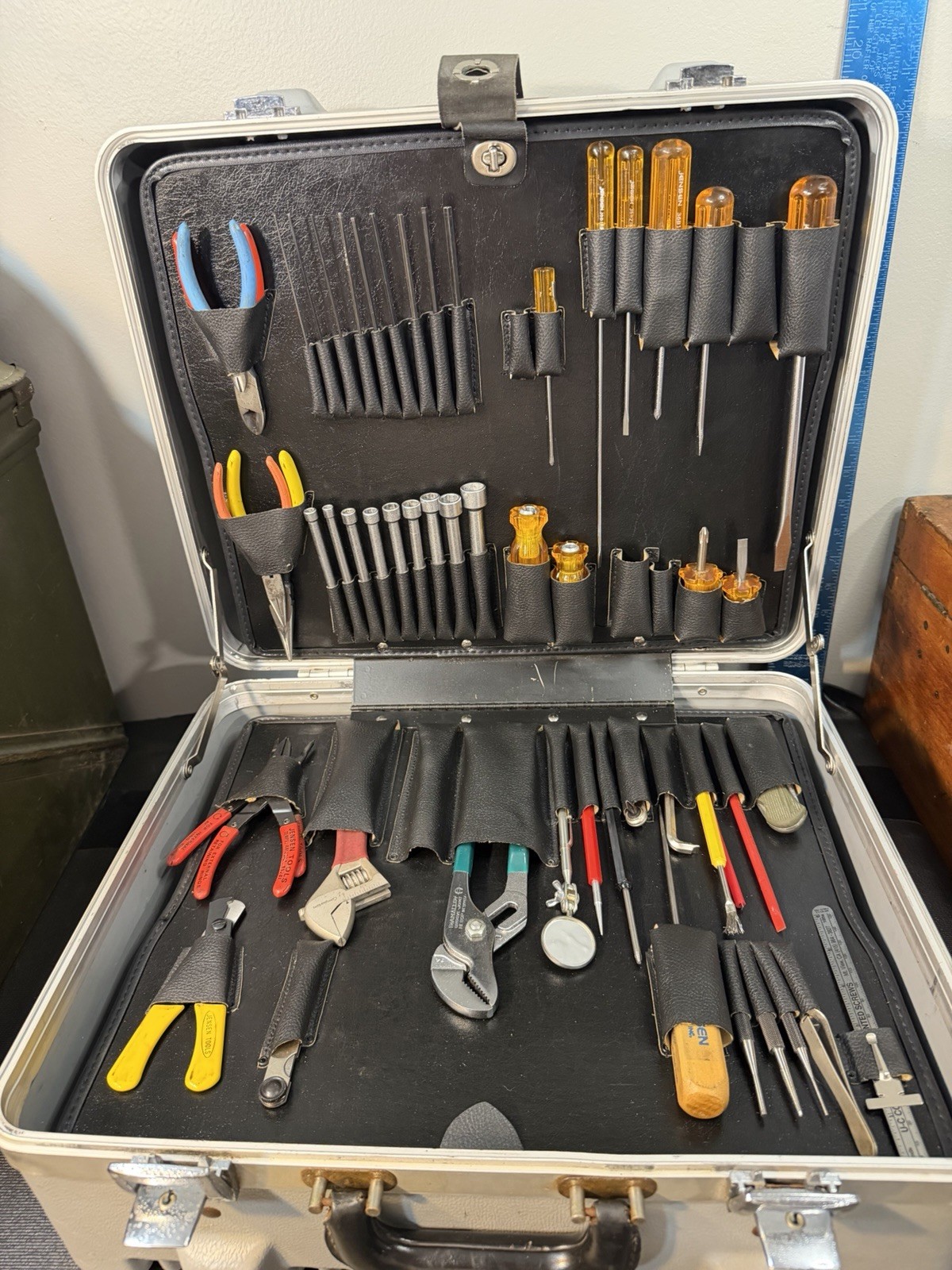 Vintage Jensen Tools JTK-17 Kit – Original Tough Case – Highly Complete Tool Set