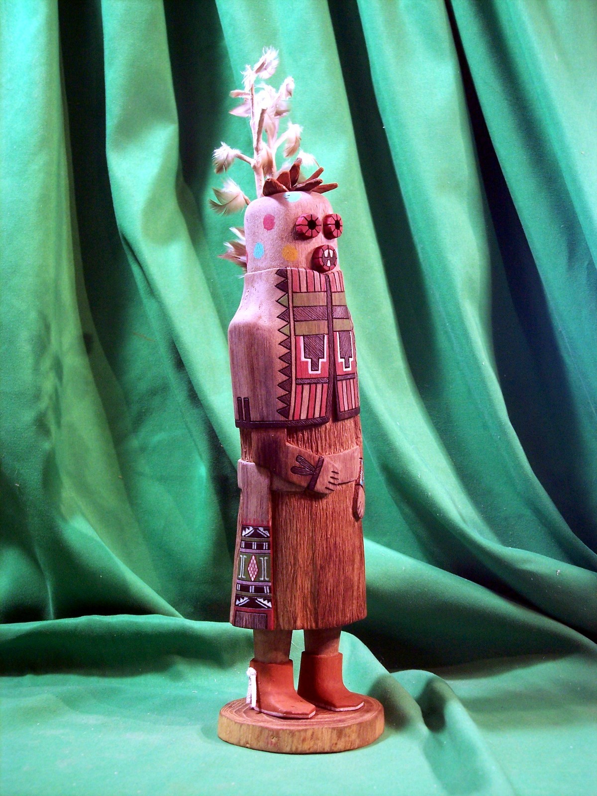 Hopi Kachina Doll - Masau'u, the Death Kachina by Martin Dallas - Superb Hopi Kachina Doll - Masau'u, the Death Kachina by Martin Dallas - Superb