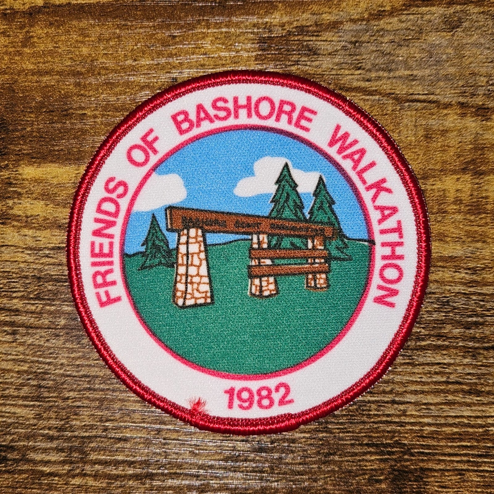Camp Bashore Lebanon County Council Friends of Bashore 1982 Boy Scout BSA Patch