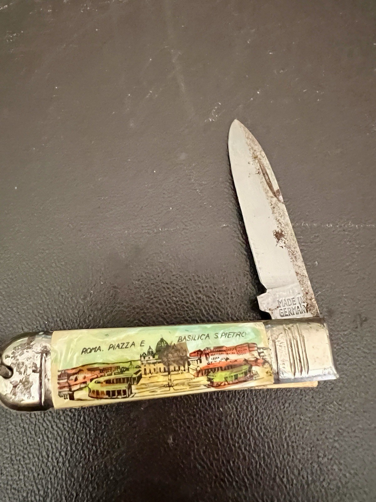 Vintage Made in Germany Roma Piazza E Basilica S Peitro pen knife 3\