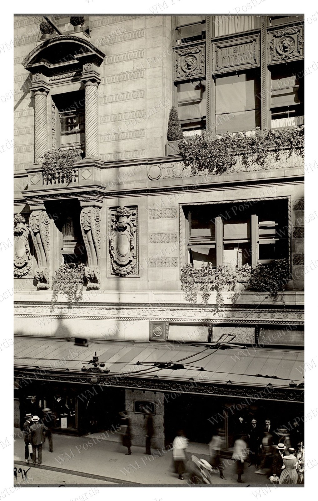 Boston Massachusetts 1920 Filene\'s Store Facade Standard Postcard