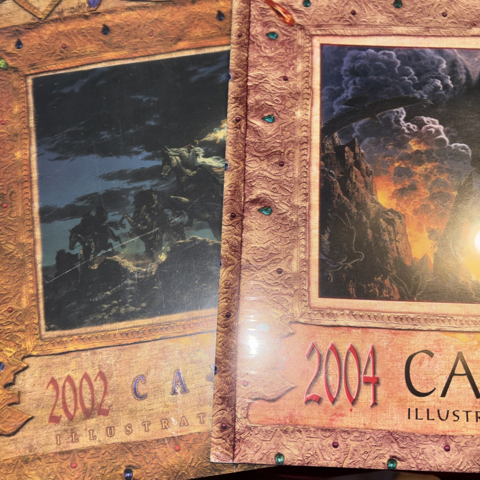 J.R.R. Tolkien 2002 2004 Calendars art by Ted Nasmith NEW SEALED