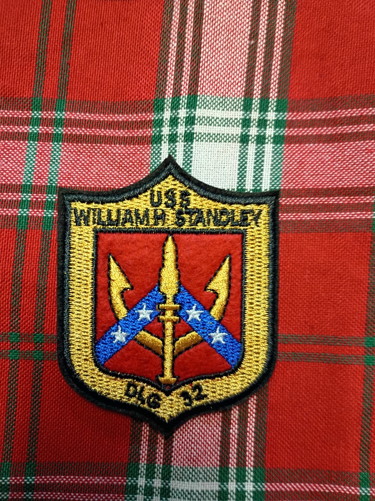 DLG-32 USS William H Standley Patch