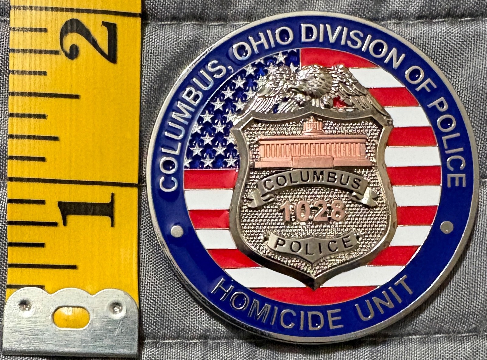 Cool Columbus Ohio Police Homicide Unit Challenge Coin