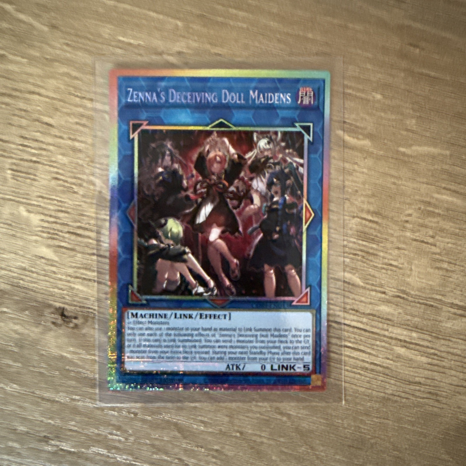 Yu-Gi-Oh Zenna\'s Deceiving Doll Maidens Starlight Rare Starlight Rare CORI-EN043