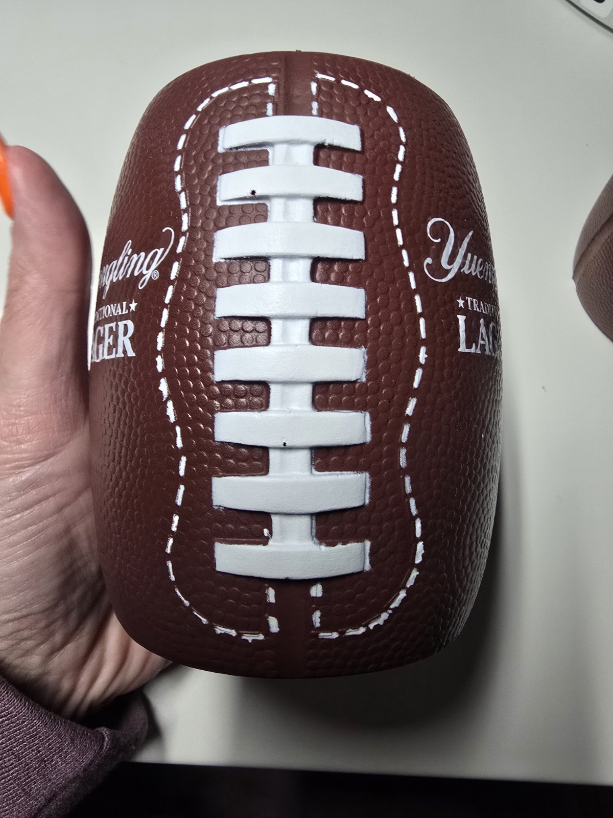 Yuengling Traditional Lager Football Coolie Foam Can Koozie Holder Sleeve