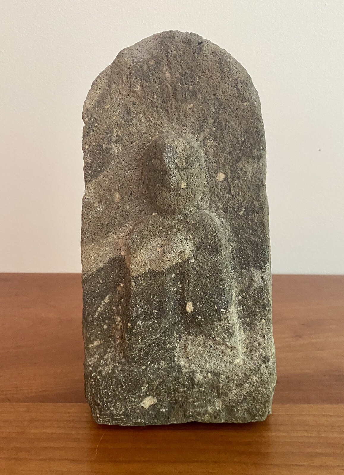 1336-1500 Japanese Old Stone Buddha Tathagata Garden Figure Muromachi Statue 1336-1500 Japanese Old Stone Buddha Tathagata Garden Figure Muromachi Statue