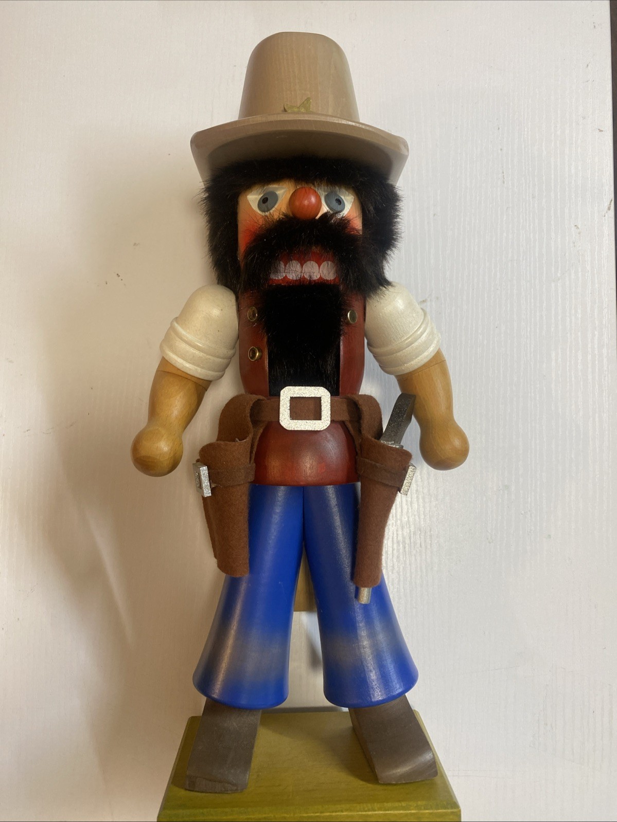 Vintage Christian Ulbricht Cowboy Nutcracker 15\
